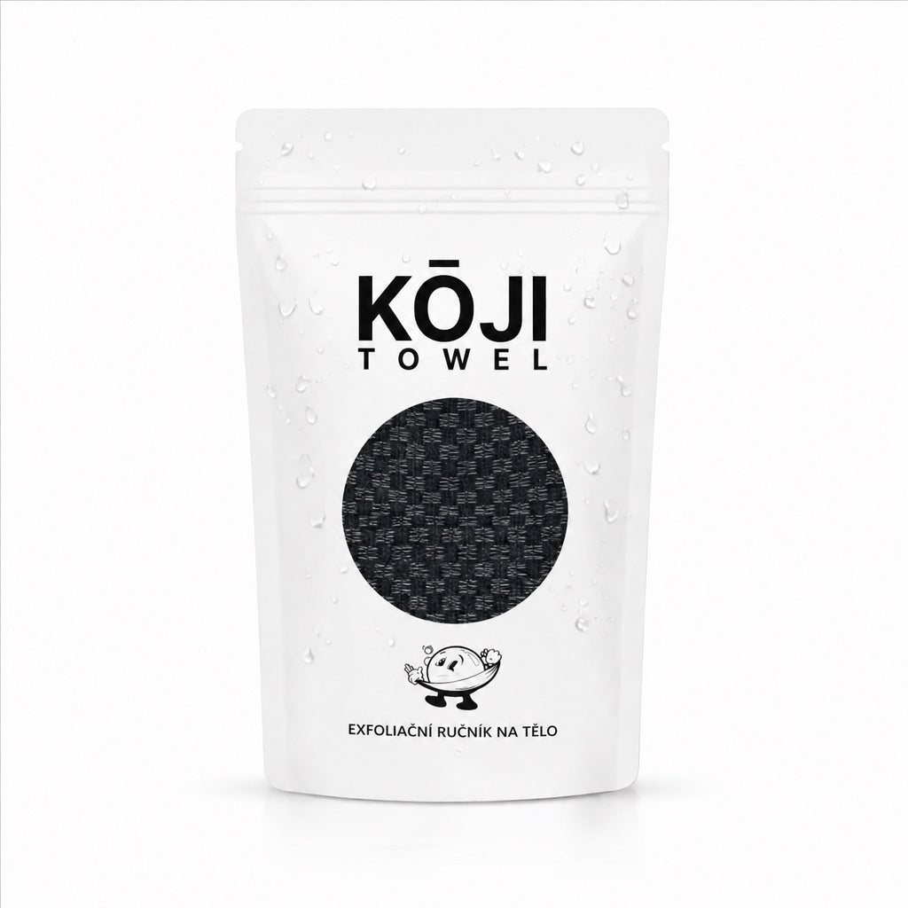 Exfoliační ručník Kōji — balení