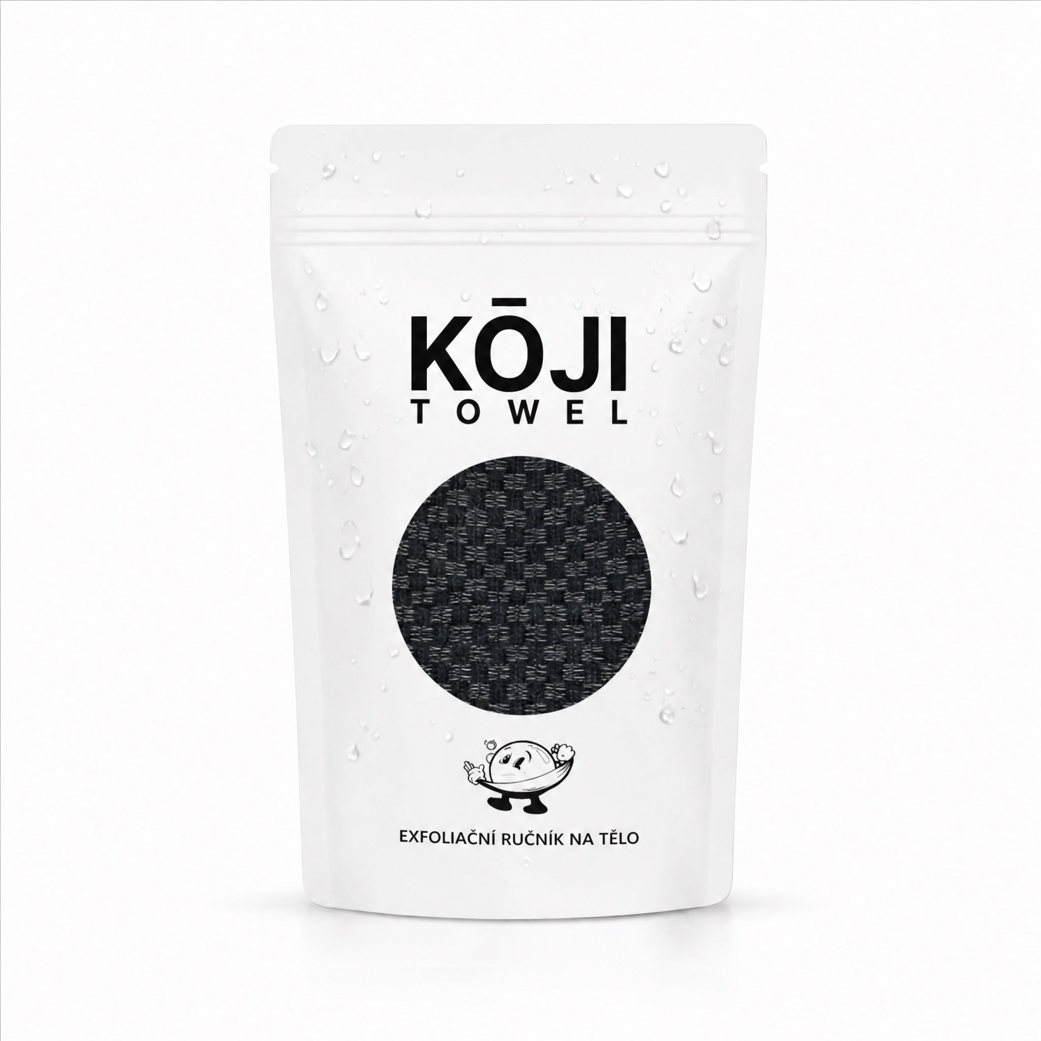 Exfoliační ručník Kōji — balení