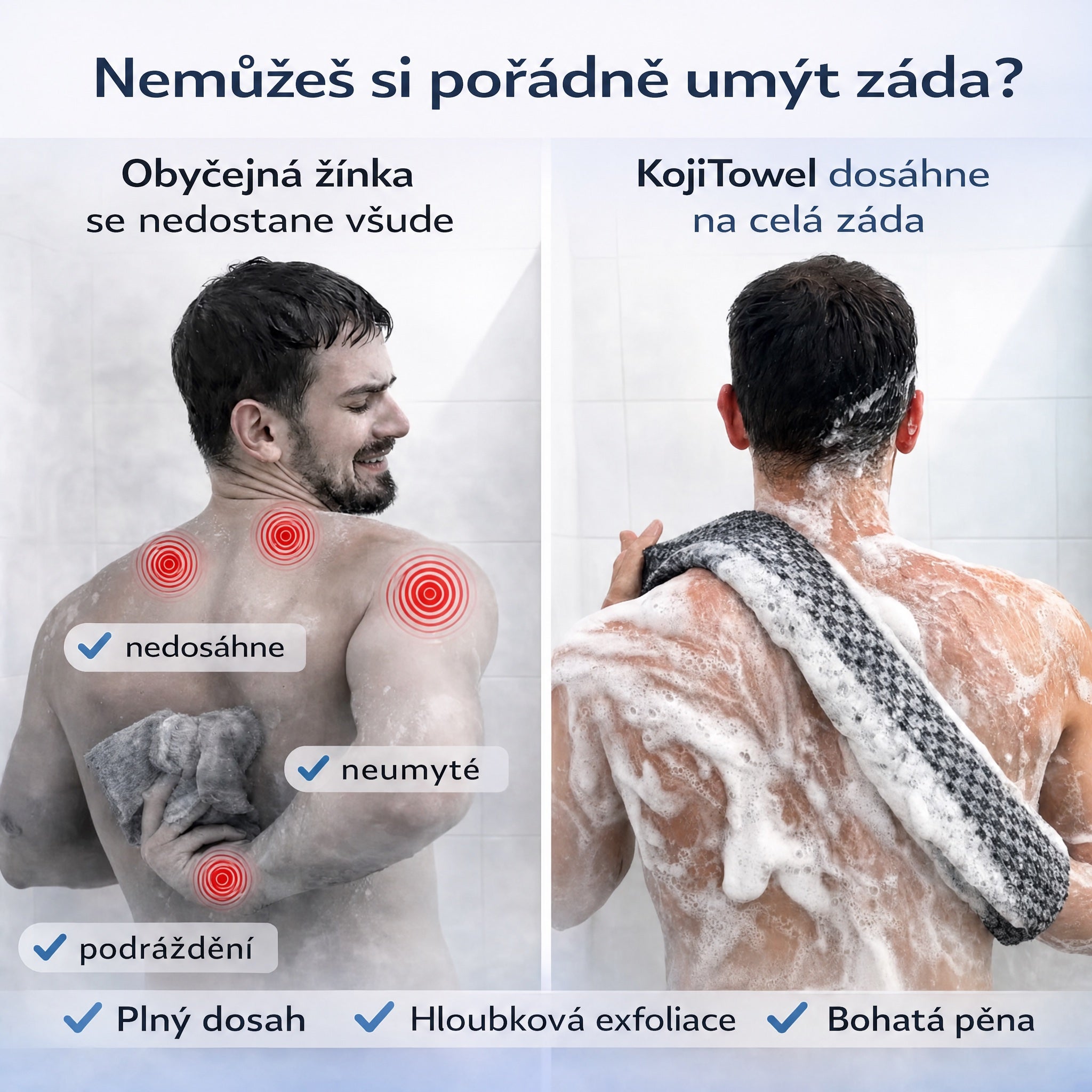 Exfoliační ručník Kōji