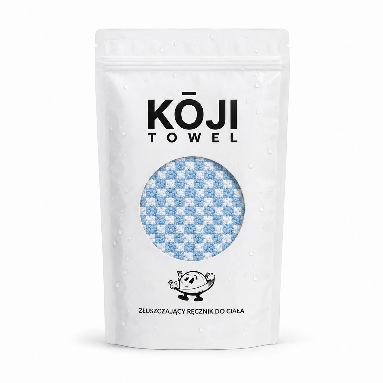 Exfoliační ručník Kōji – modrá