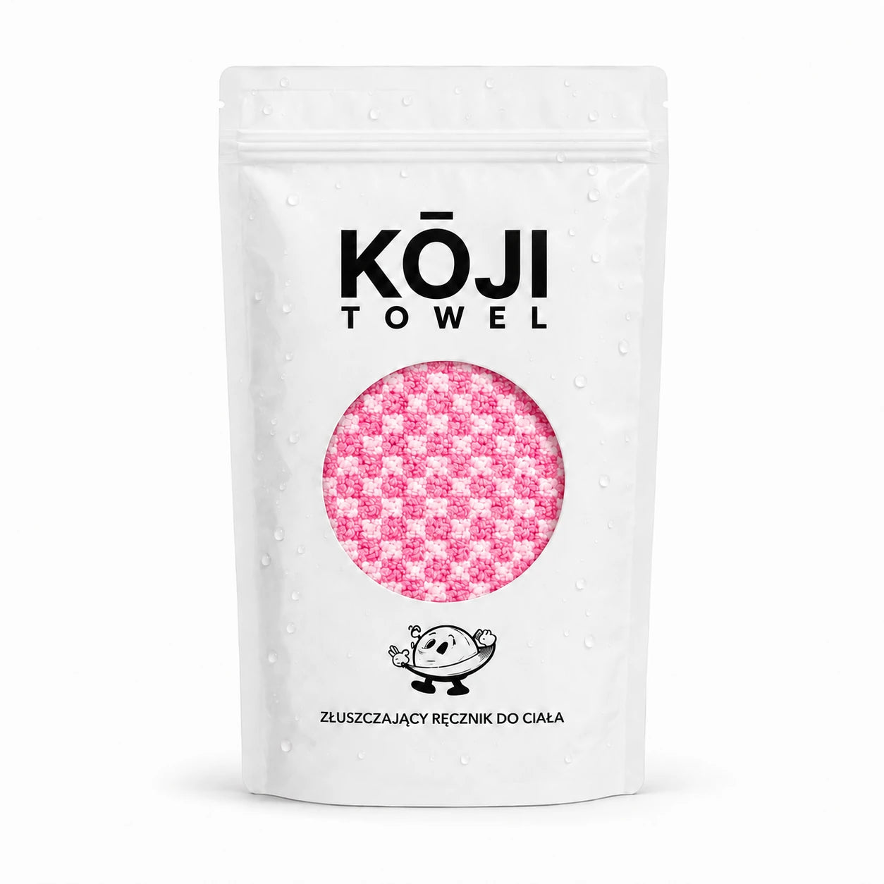 Exfoliační ručník Kōji – růžová
