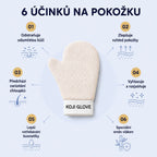 Šest účinků exfoliační rukavice Kōji Glove na pokožku