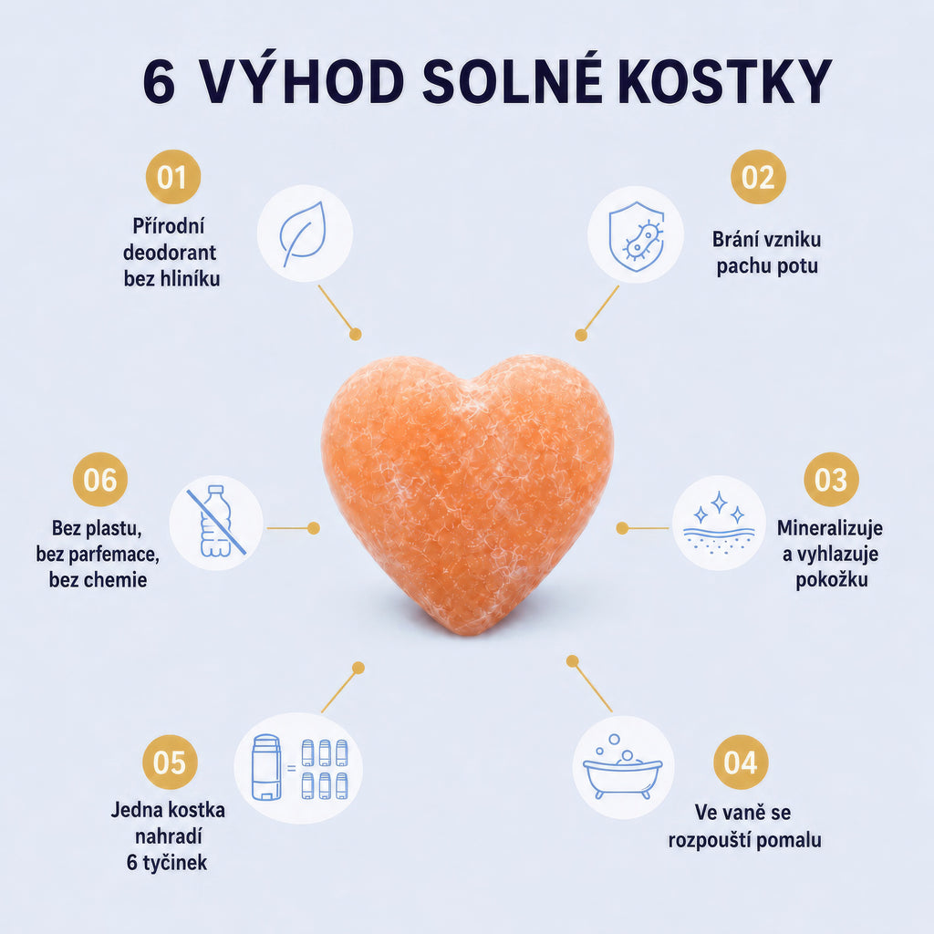 Šest výhod solné kostky Kōji Salt Bar