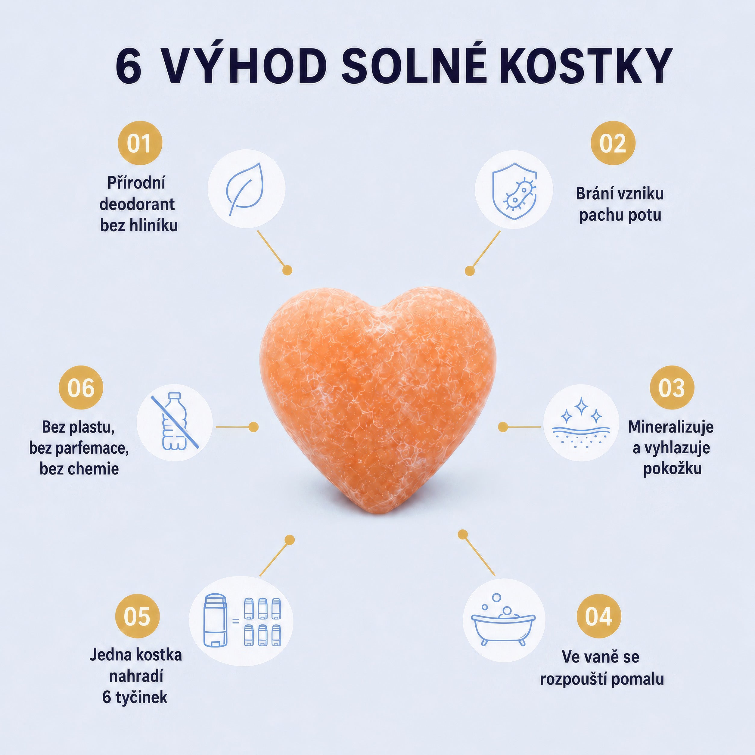Šest výhod solné kostky Kōji Salt Bar
